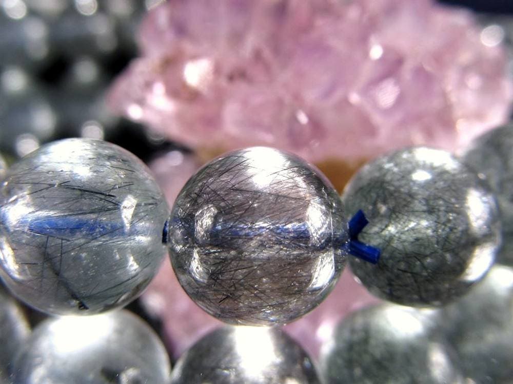 藍ルチル ラビットヘア アクチノライト ブルールチル アクチノライトインクォーツ