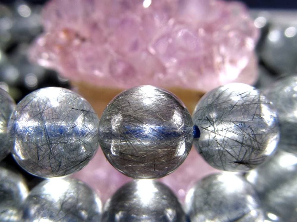 藍ルチル ラビットヘア アクチノライト ブルールチル アクチノライトインクォーツ