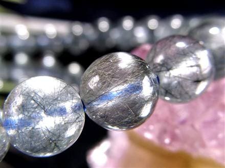 藍ルチル ラビットヘア アクチノライト ブルールチル アクチノライトインクォーツ