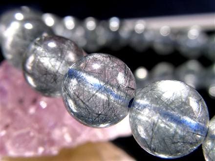 藍ルチル ラビットヘア アクチノライト ブルールチル アクチノライトインクォーツ