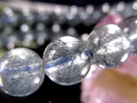 藍ルチル ラビットヘア アクチノライト ブルールチル アクチノライトインクォーツ