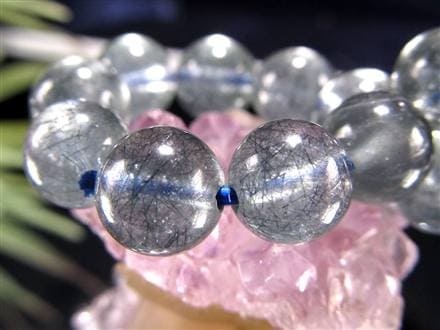 藍ルチル ラビットヘア アクチノライト ブルールチル アクチノライトインクォーツ