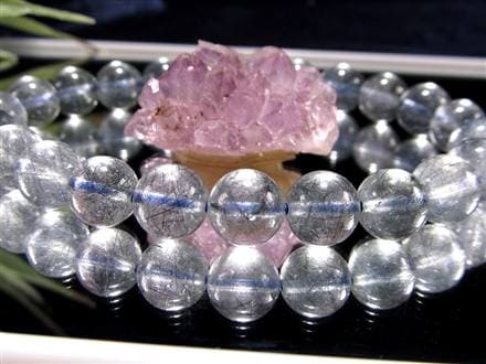 藍ルチル ラビットヘア アクチノライト ブルールチル アクチノライトインクォーツ