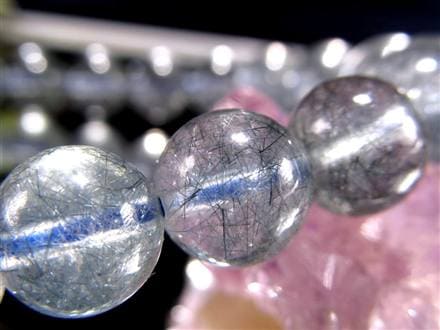 藍ルチル ラビットヘア アクチノライト ブルールチル アクチノライトインクォーツ