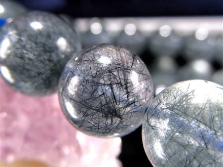 藍ルチル ラビットヘア アクチノライト ブルールチル アクチノライトインクォーツ