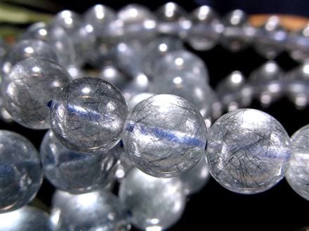 藍ルチル ラビットヘア アクチノライト ブルールチル アクチノライトインクォーツ