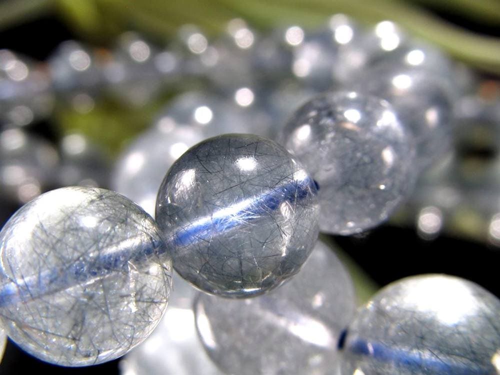 藍ルチル ラビットヘア アクチノライト ブルールチル アクチノライトインクォーツ