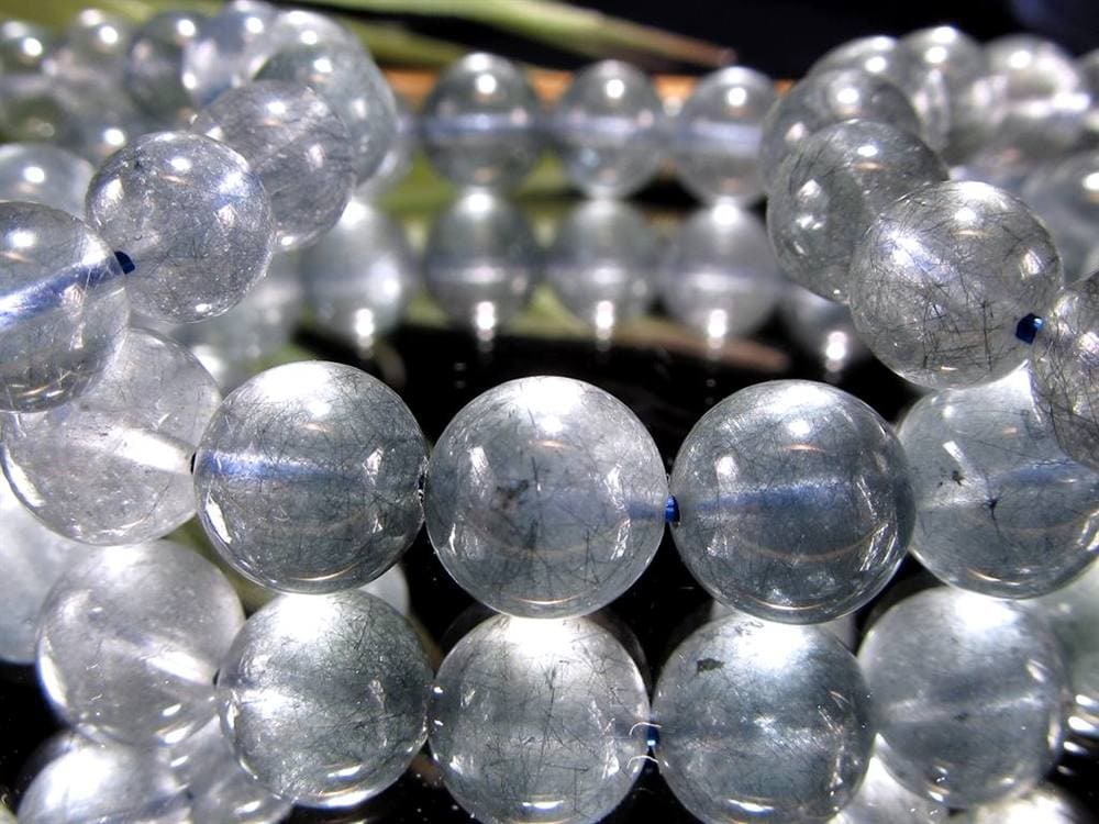 藍ルチル ラビットヘア アクチノライト ブルールチル アクチノライトインクォーツ