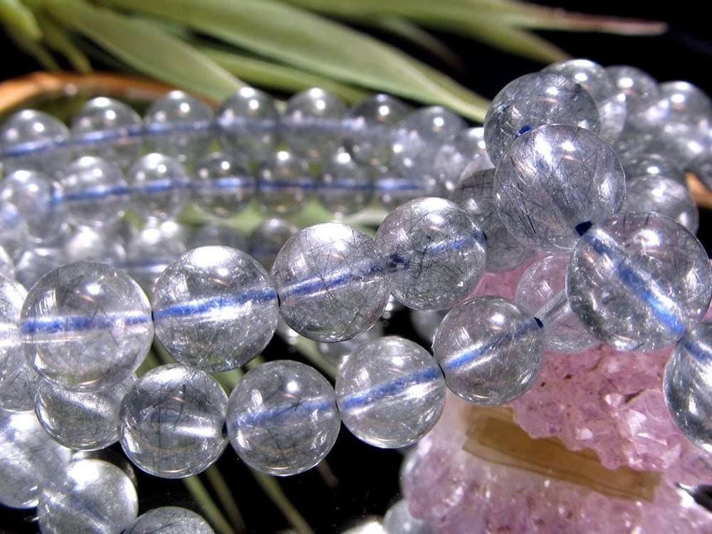 藍ルチル ラビットヘア アクチノライト ブルールチル アクチノライトインクォーツ