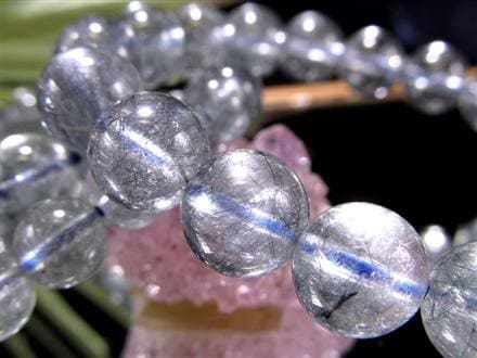 藍ルチル ラビットヘア アクチノライト ブルールチル アクチノライトインクォーツ