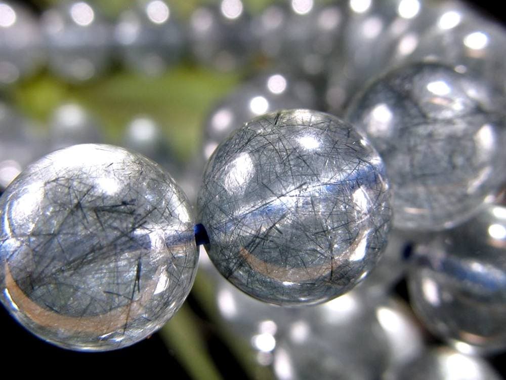 藍ルチル ラビットヘア アクチノライト ブルールチル アクチノライトインクォーツ