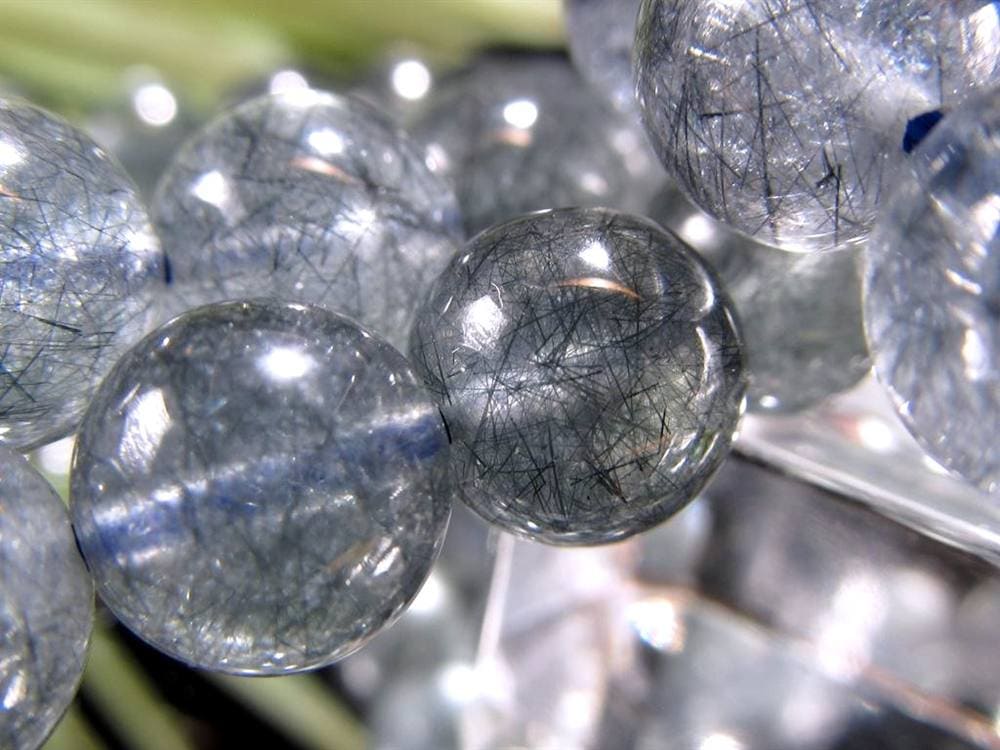 藍ルチル ラビットヘア アクチノライト ブルールチル アクチノライトインクォーツ