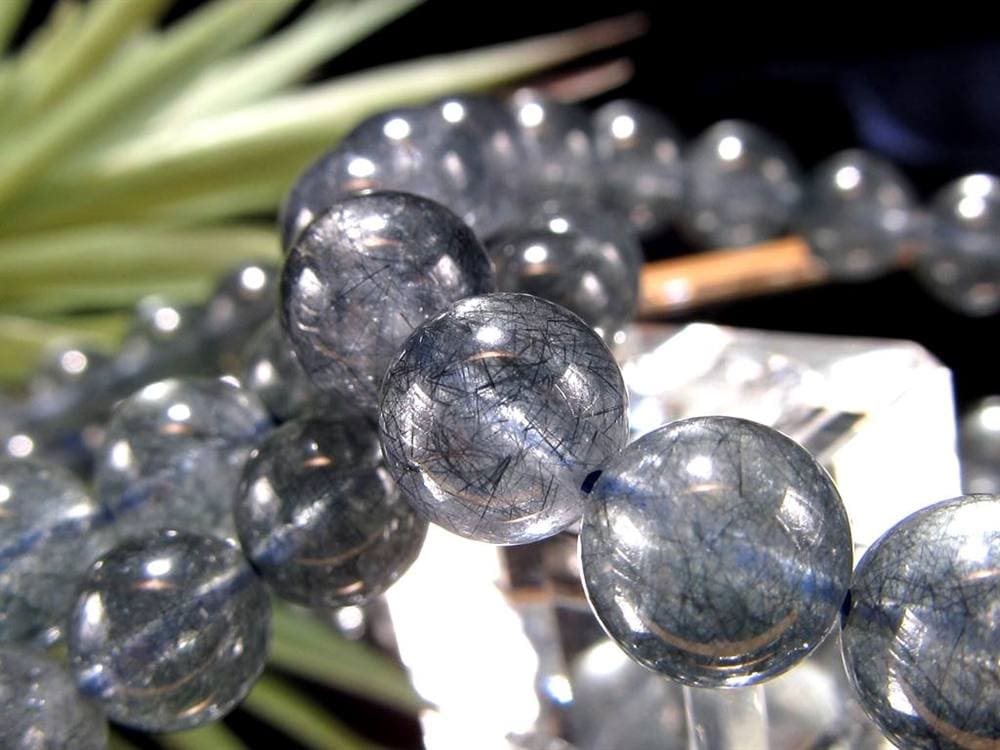 藍ルチル ラビットヘア アクチノライト ブルールチル アクチノライトインクォーツ