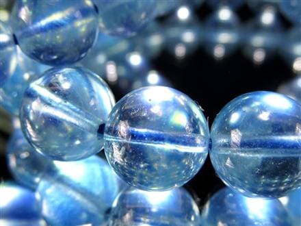 アクアマリン ブレスレット サンタマリア ベリル 藍玉