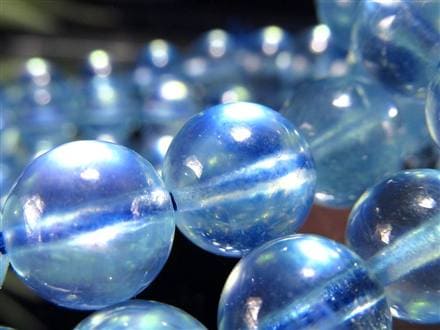 アクアマリン ブレスレット サンタマリア ベリル 藍玉