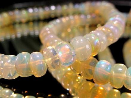 プレシャスオパール  ボタン型 ブレスレット エチオピア産 オパール