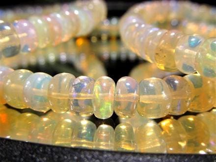 プレシャスオパール  ボタン型 ブレスレット エチオピア産 オパール