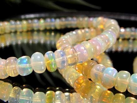 プレシャスオパール  ボタン型 ブレスレット エチオピア産 オパール