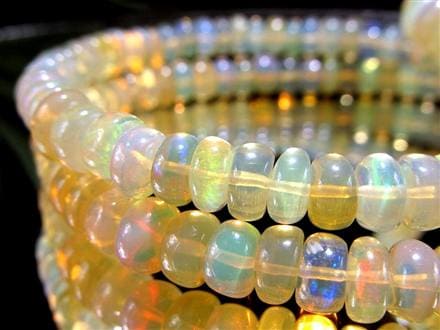 プレシャスオパール  ボタン型 ブレスレット エチオピア産 オパール