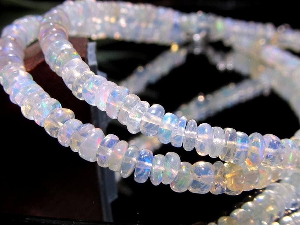 プレシャス オパール 蛋白石 ボタンブレスレット Silver925