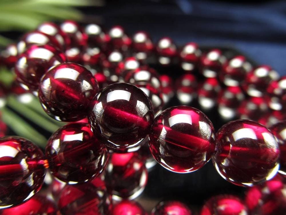 ガーネット アルマンダイン 柘榴石 ブレスレット garnet