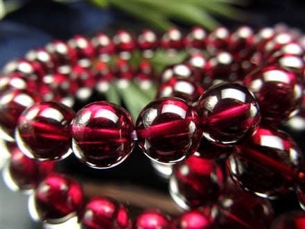 ガーネット アルマンダイン 柘榴石 ブレスレット garnet