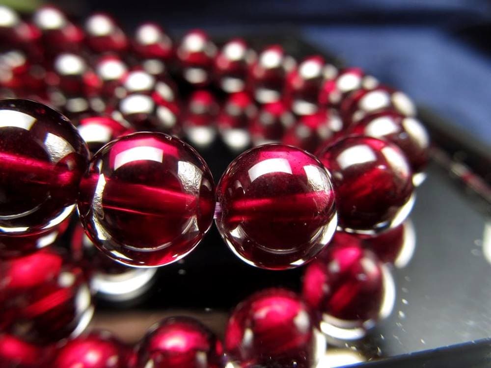 ガーネット アルマンダイン 柘榴石 ブレスレット garnet
