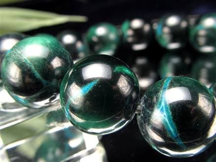 クリソコラ マラカイト ブレスレット 珪孔雀石 クリソコラマラカイト