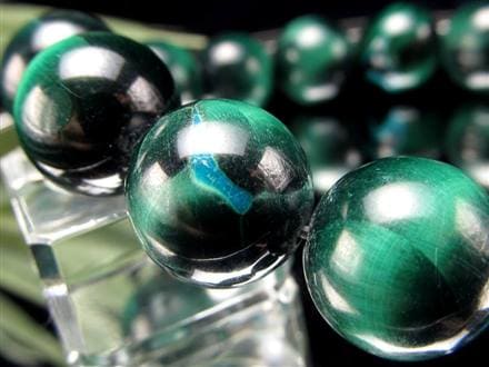 クリソコラ マラカイト ブレスレット 珪孔雀石 クリソコラマラカイト