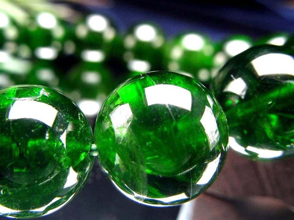 クロムダイオプサイト 緑色 透輝石 パワーストーン 天然石