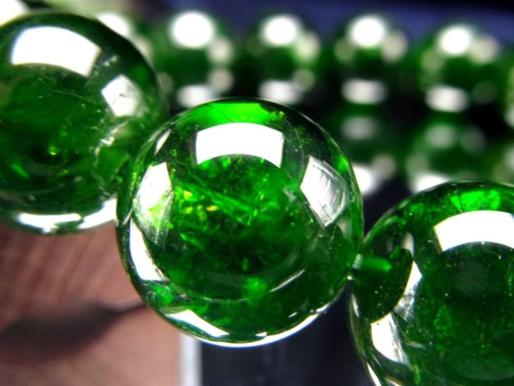 クロムダイオプサイト 緑色 透輝石 パワーストーン 天然石