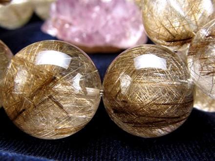 シルバールチル ルチルクォーツ ブレスレット シルバールチルクォーツ 二酸化チタン 仕事運