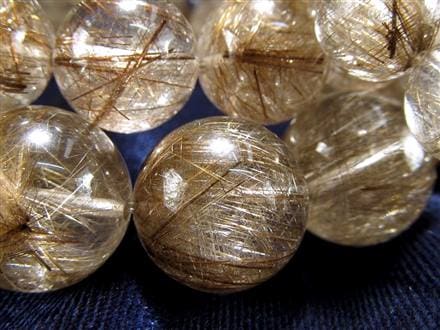 シルバールチル ルチルクォーツ ブレスレット シルバールチルクォーツ 二酸化チタン 仕事運