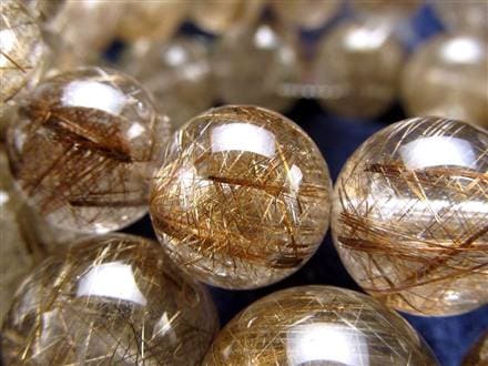 シルバールチル ルチルクォーツ ブレスレット シルバールチルクォーツ 二酸化チタン 仕事運