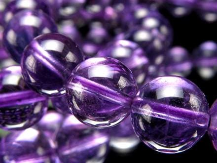 アメジスト 紫水晶 ブレスレット ウルグアイ 誕生石