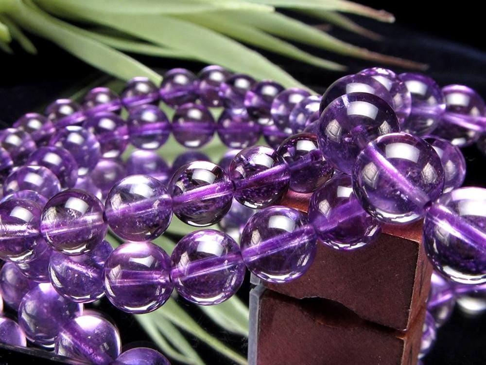アメジスト 紫水晶 ブレスレット ウルグアイ 誕生石