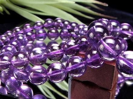 アメジスト 紫水晶 ブレスレット ウルグアイ 誕生石