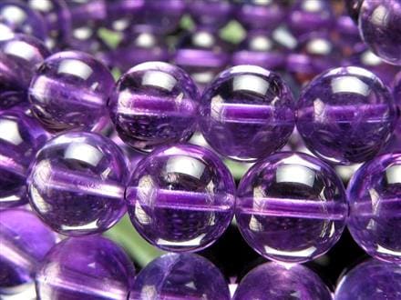 アメジスト 紫水晶 ブレスレット ウルグアイ 誕生石