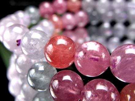 カラースピネル MIXスピネル 尖晶石 ブレスレット 8月の誕生石