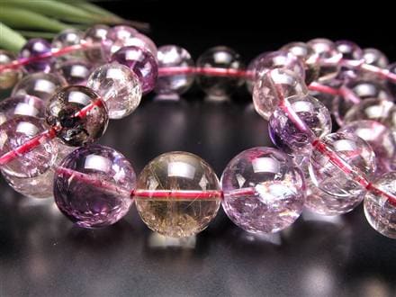 スーパーセブン ブレスレット ゲーサイト レピドクロサイト マルチカラー