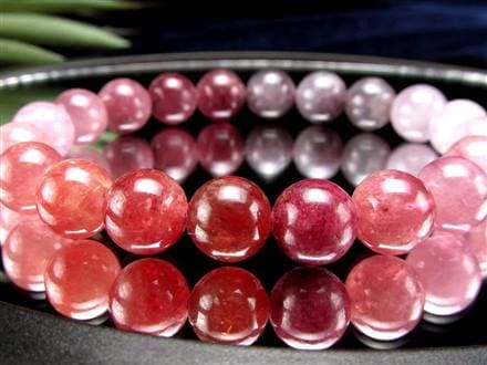 カラースピネル MIXスピネル 尖晶石 ブレスレット 8月の誕生石