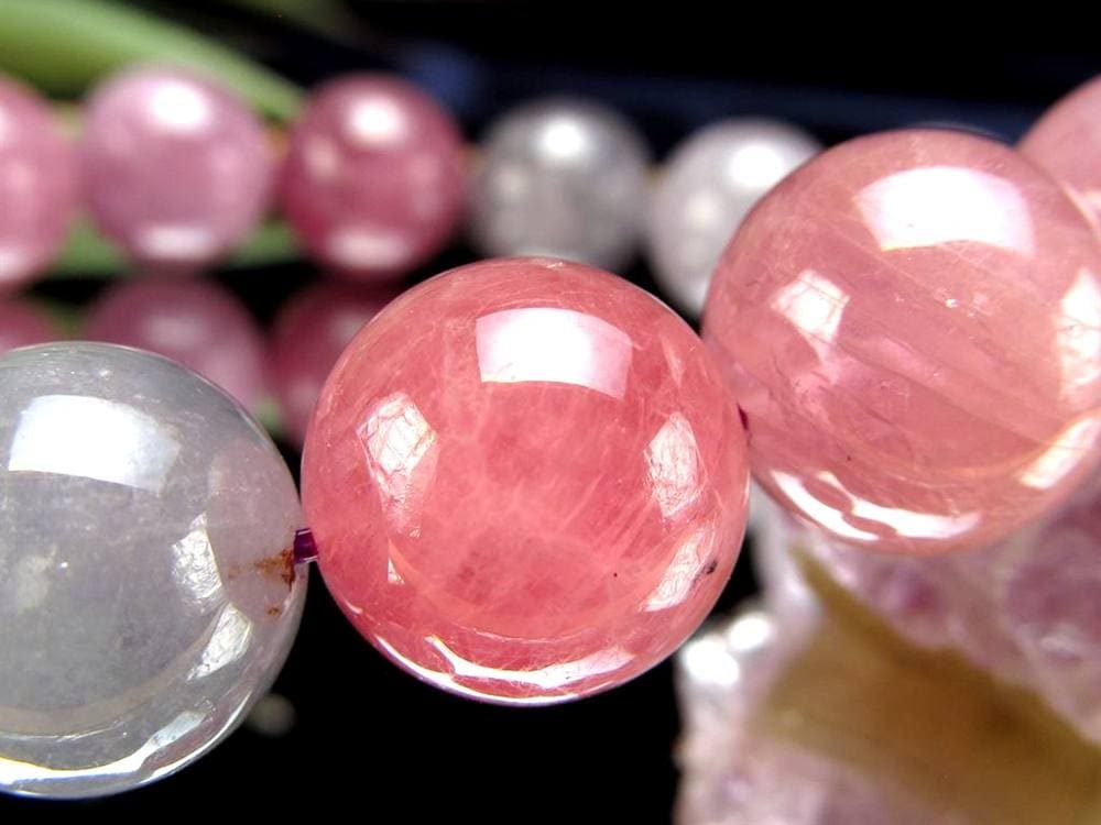 カラースピネル MIXスピネル 尖晶石 ブレスレット 8月の誕生石