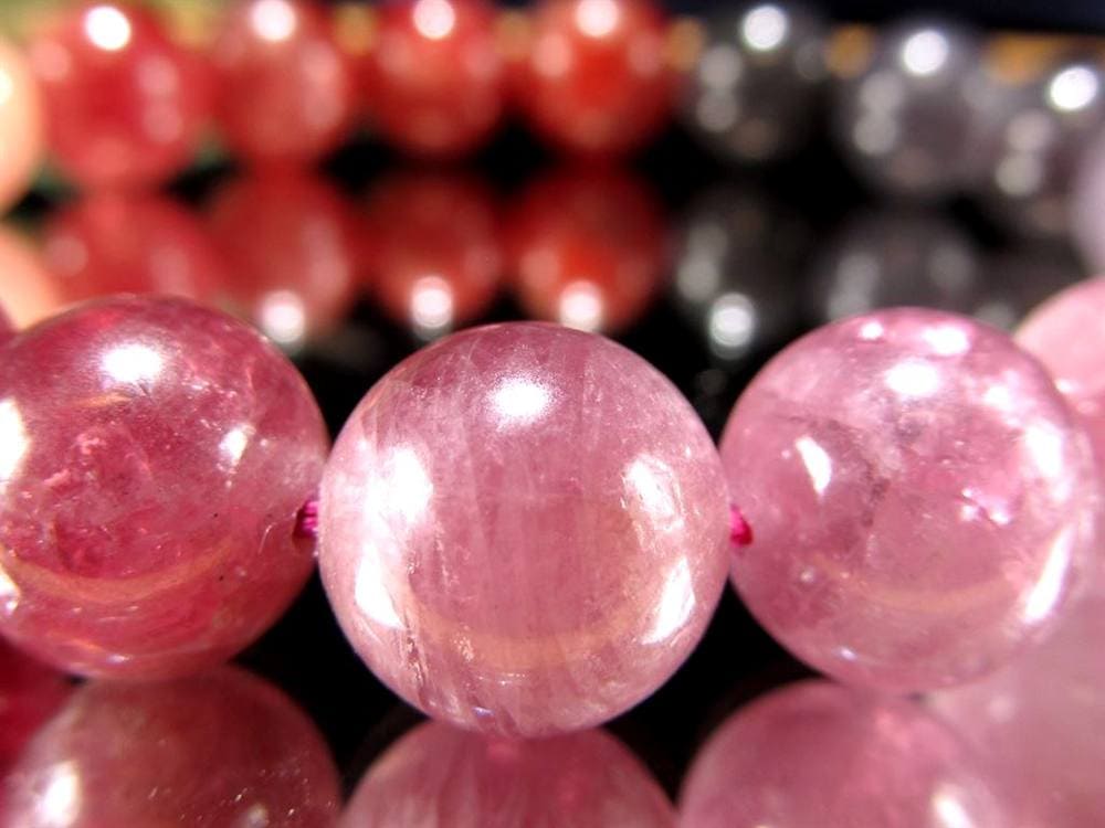 カラースピネル MIXスピネル 尖晶石 ブレスレット 8月の誕生石