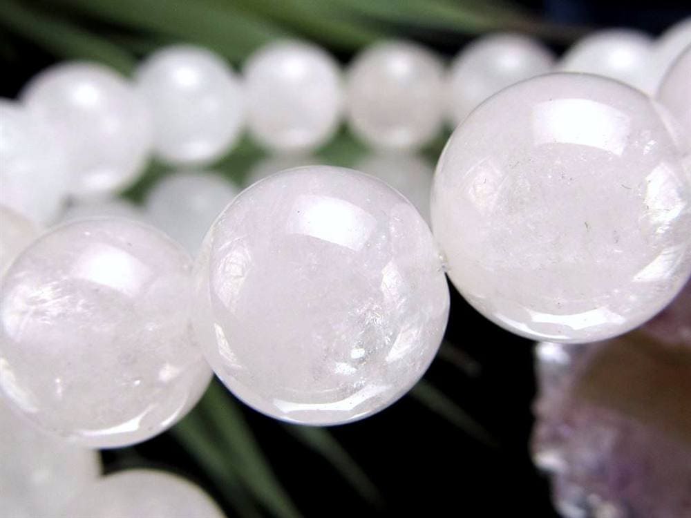 ホワイトダンビュライト ブレスレット ミルキー 純白 ダンビュライト