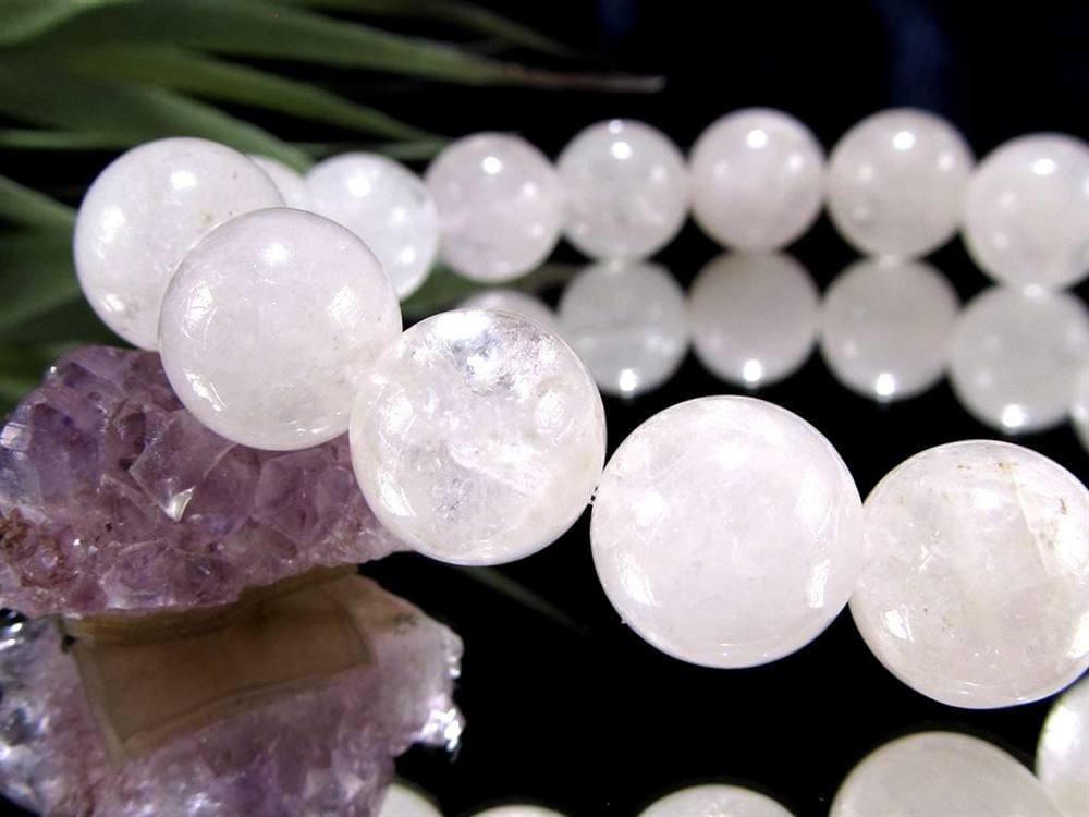 ホワイトダンビュライト ブレスレット ミルキー 純白 ダンビュライト