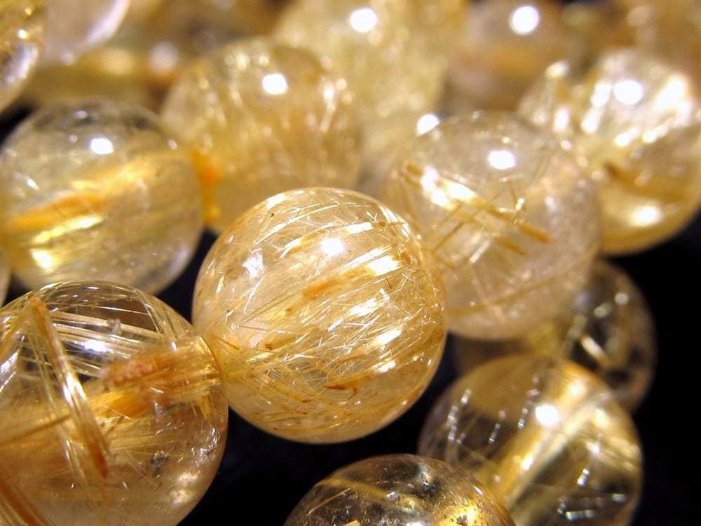 ルチル ゴールドルチル ブレスレット 金運 ルチルクォーツ