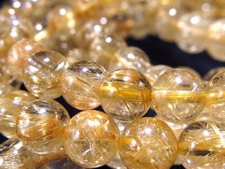 ルチル ゴールドルチル ブレスレット 金運 ルチルクォーツ