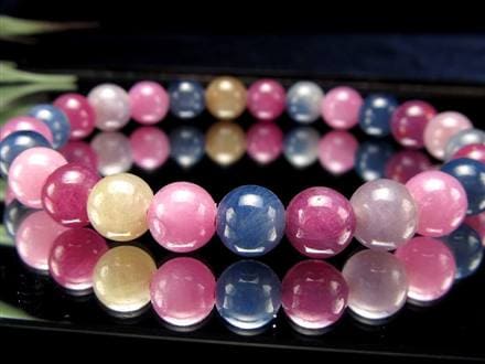 コランダム サファイア ブレスレット ルビー 宝石