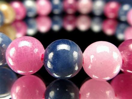 コランダム サファイア ブレスレット ルビー 宝石