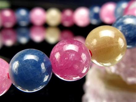 コランダム サファイア ブレスレット ルビー 宝石